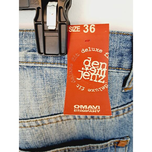 OMAVI NEW! DEADSTOCK! VINTAGE 90'S Delux Fit Baggy Jeans Size 36 Streetwear - Picture 6 of 12